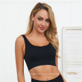 Hot Sales Feminina Compressão Sofra Suporte completo Yoga Sports Bra confortável BRA EMENSENTE